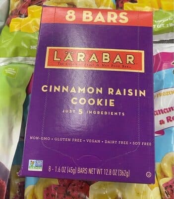 Cinnamon Raisin Cookie Bars