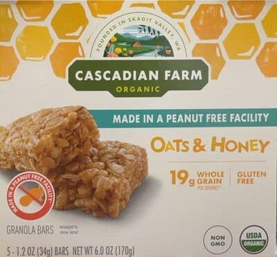 Oats & Honey granola bar