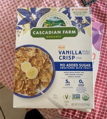 Cascadian Farm Organic Vanilla Crisp Cereal
