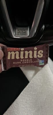 minis double dark chocolate