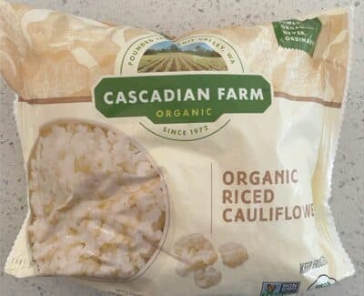Organic Riced Cauliflower