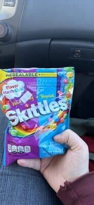 WILD BERRY + TROPICAL BITE SIZE CANDIES, PINEAPPLE PASSIONFRUIT, BANANA BERRY, KIWI LIME, MANGO TANGELO, STRAWBERRY STARFRUIT, MELON BERRY, BERRY PUNCH, STRAWBERRY, WILD CHERRY, RASPBERRY