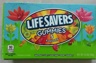 Watermelon, Cherry, Green Apple, Orange, Strawberry Gummies Candy