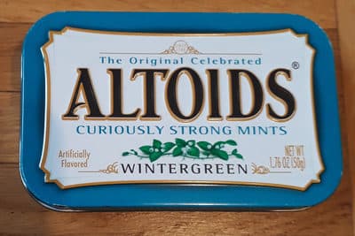 Wintergreen Curiously Strong Mints