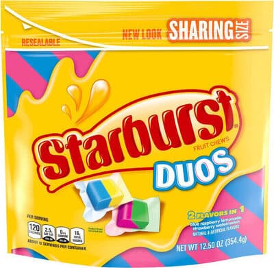 Blue Raspberry Lemonade, Strawberry Watermelon Duos Fruit Chews