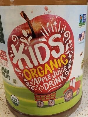 Kids Organic Apple Juice Drink