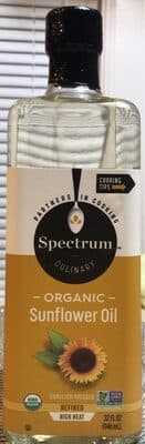Spectrum Organic Sunflower Oil