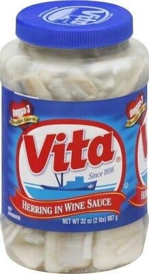 Wild Herring in Wine Sauce