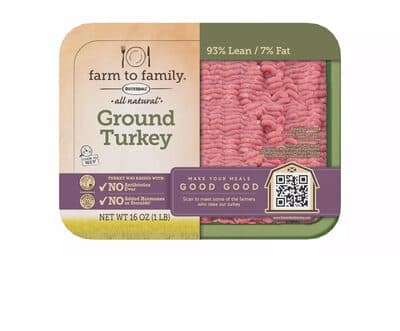 93% Lean Ground Turkey