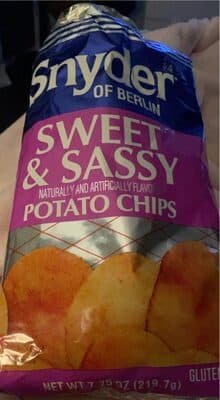 Sweet And Sassy Potato Chips