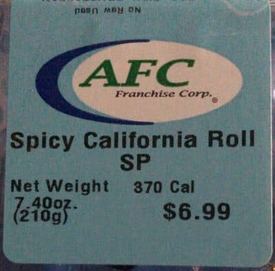 Spicy California Roll