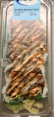 Grilled Salmon Roll