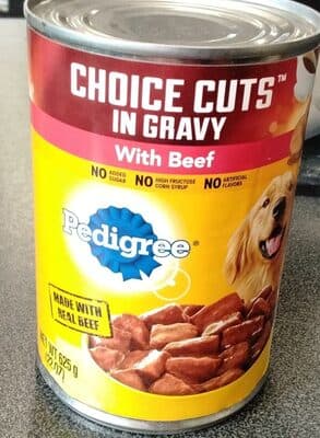 Pedigree Gravy With Beef
