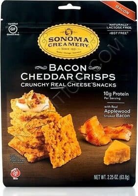 Cheddar Crisps, Crunchy Real Cheese Snacks
