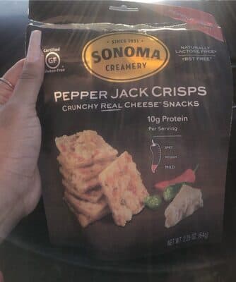 Pepper jack crisp