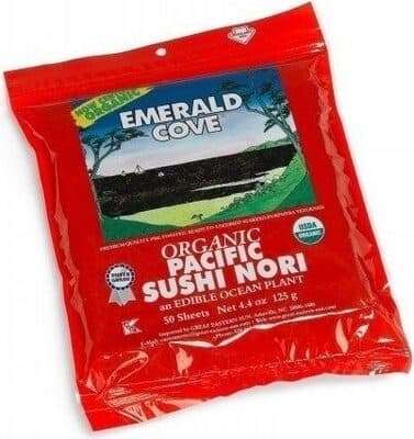 Organic Pacific Sushi Nori Sheets