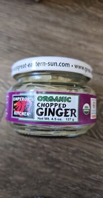 Organic Chopped Ginger