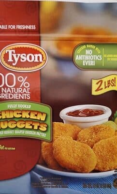 Fully Cooked Chicken Nuggets Breaded Nugget Shaped Chicken Patties