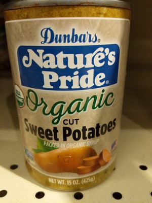 Organic Cut Sweet Potatoes