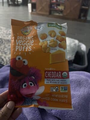 Cheddar Veggie Puffs