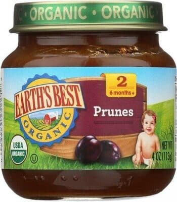 Organic Pureed Baby Food