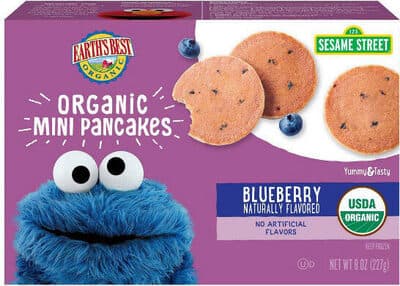 Blueberry Organic Mini Pancakes
