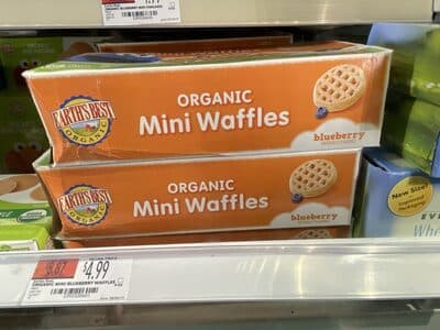 Homestyle Organic Mini Pancakes