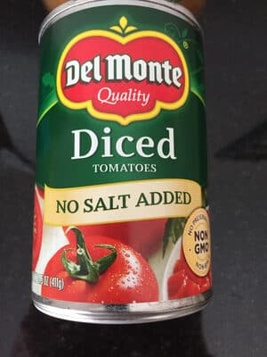 No Salt Added Diced Tomatoes