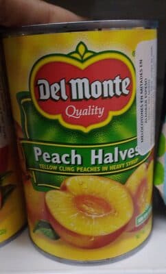 Peach Halves Yellow Cling Peaches In Heavy Syrup