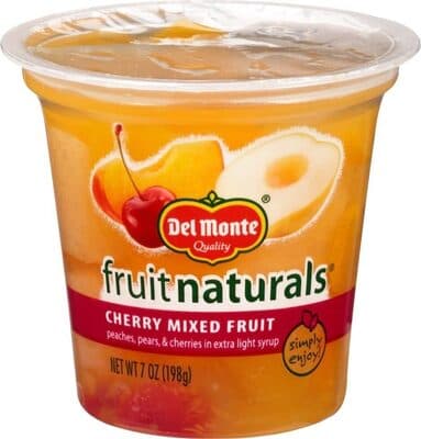 Cherry Mixed Fruit Peaches, Pears, & Cherries in Extra Light Syrup