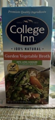 100% Natural Garden Vegetable Broth