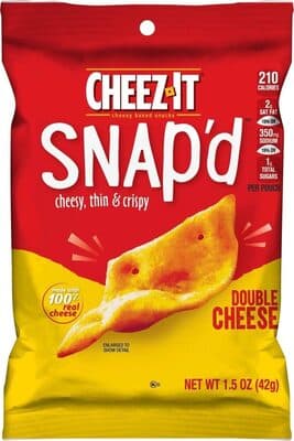 Double Cheese Cheesy, Thin & Crispy Baked Snacks