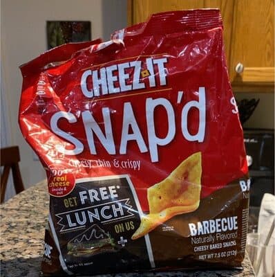 Barbecue Flavored Cheesy Baked Snacks