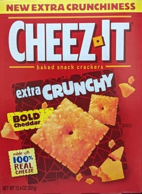 Cheez-It Extra Crunchy Bold Cheddar Snack Crackers