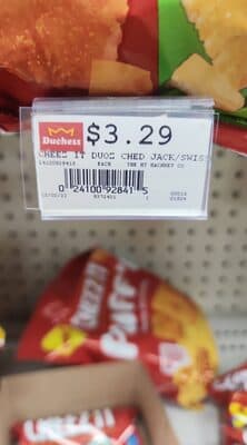 Cheddar Jack & Baby Swiss Baked Snack Crackers