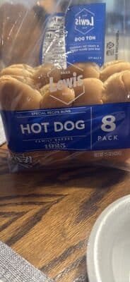 Special Recipe Hot Dog Buns