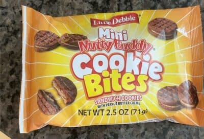 Mini Sandwich Cookie Bites with Peanut Butter Creme