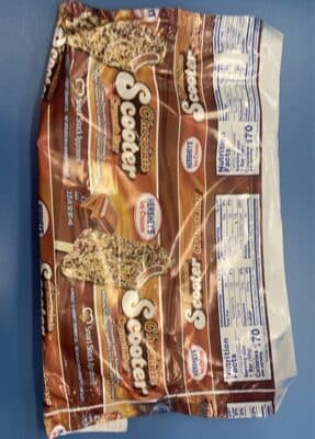 Chocolate scooter crunch bar