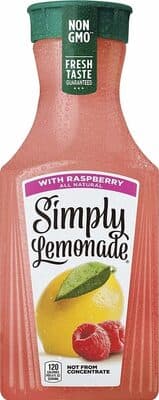 With Raspberry 11% Juice Blend