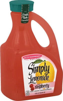 With Raspberry 11% Juice Blend