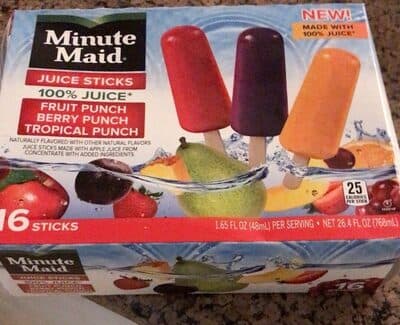 Minute Maid Juice Sticks