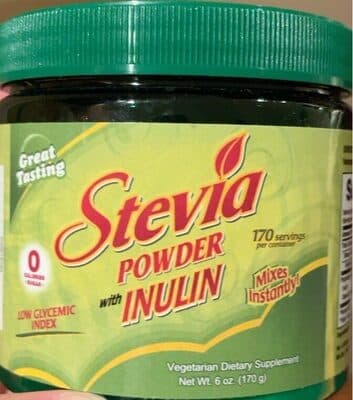 Stevia power with inulin