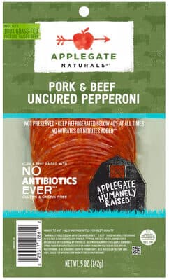Pork & Beef Uncured Pepperoni