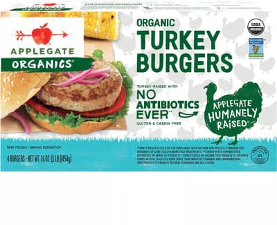 Turkey Organic Burgers