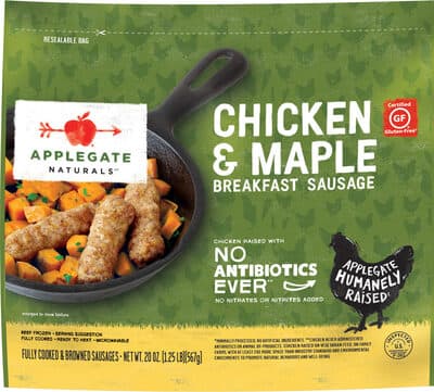 Chicken & Maple Breakfast Sausage