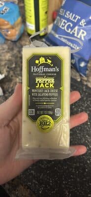 Pepper Jack Monterey Jack Cheese With Jalapeno Peppers Natural Cheese
