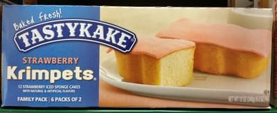 Strawberry Iced Sponge Cakes