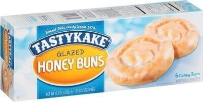 Tastykake Glazed Buns, Honey