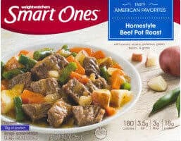 Homestyle Beef Pot Roast With Carrots, Onions, Potatoes, Green Beans, & Gravy