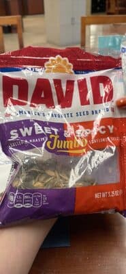 Sweet & Spicy Salted & Roasted Jumbo Sunflower Seeds